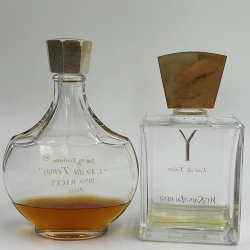 Vintage Eau de Toilette Set Nina Ricci L'Air du Temps & Yves Saint Laurent Y like new