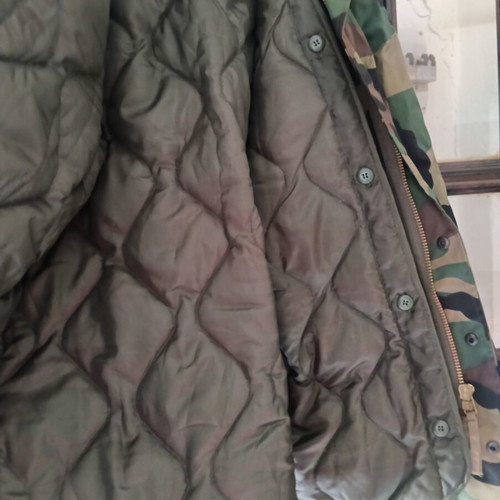 Woodland jacket with removable lining