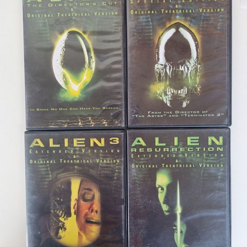 Alien The Tetralogy DVD box set, sci-fi horror