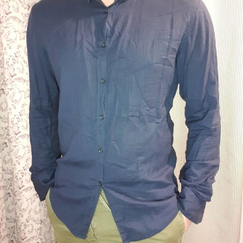 Vittorio shirt XL dark blue used