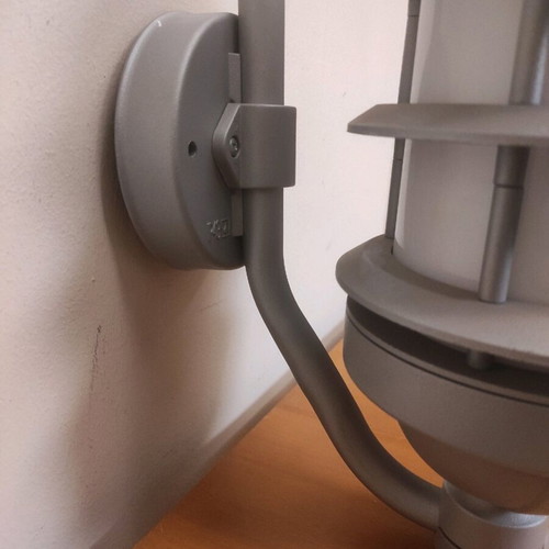 Wall light spherical nickel matte, new