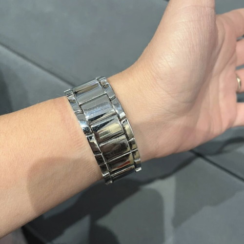 Lofty's women's watch like new with silver metal bracelet