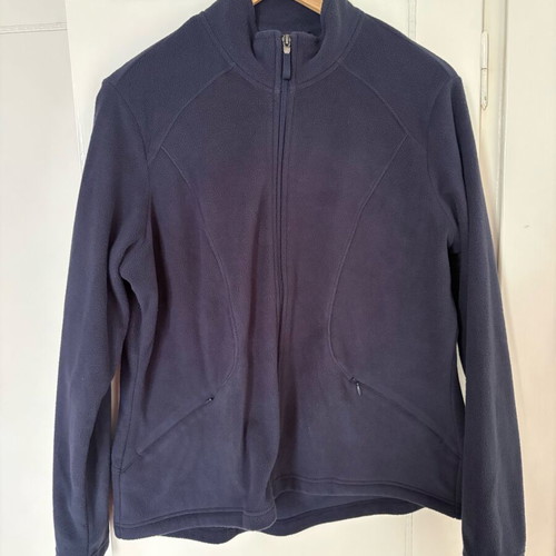 Marks & Spencer fleece jacket like new, blue, size 44
