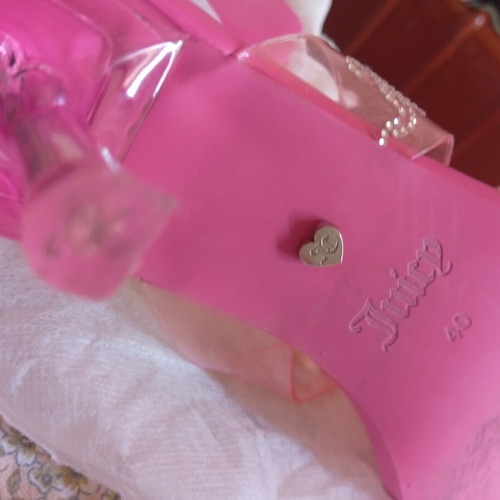 Juicy Couture pink heels