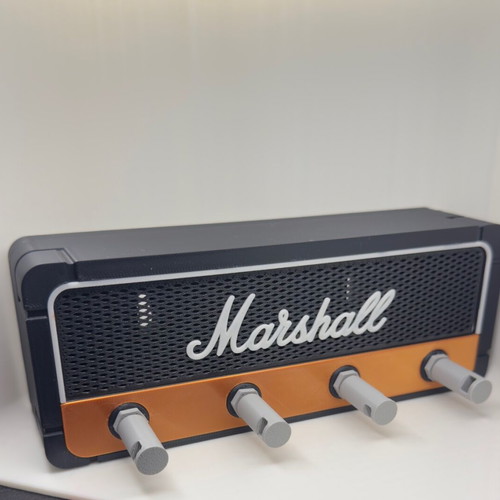 Marshall Jack Rack wall-mounted key holder like new with 4 jack keychains