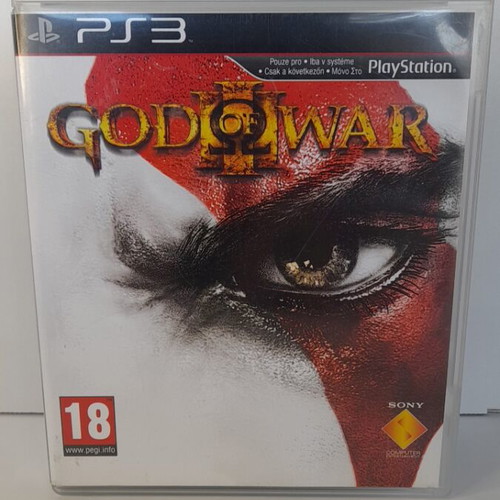 God of War III PS3 like new, Greek edition