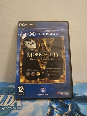 Morrowind μεταχειρισμένο PC παιχνίδι ρόλων με Bloodmoon συλλεκτικό