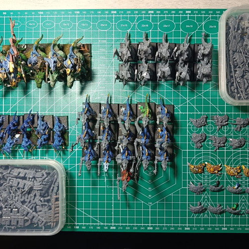 Seraphon Lizardmen Army like new with huge bits box for Warhammer