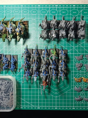 Seraphon Lizardmen Army like new with huge bits box for Warhammer
