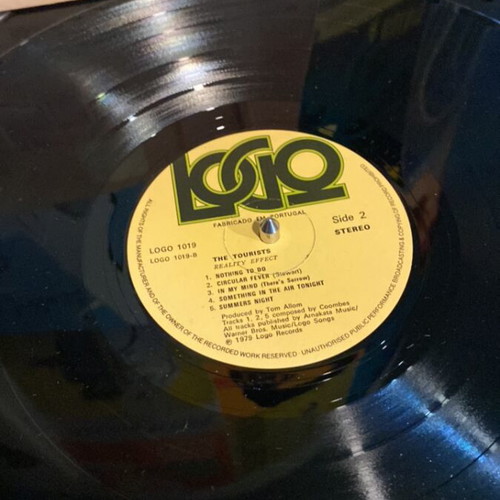 The Tourists Reality Effect vinyl record used, electronic