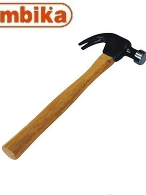 Σφυρί δίχαλο Ambika με προκοβγάλτη 250gr και ξύλινη λαβή νέο