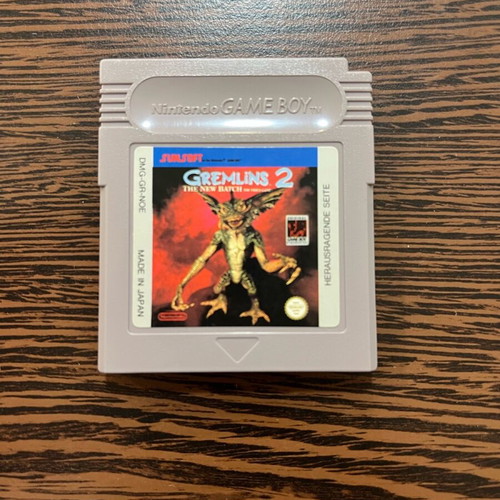 Gremlins 2 The New Batch Nintendo Gameboy used