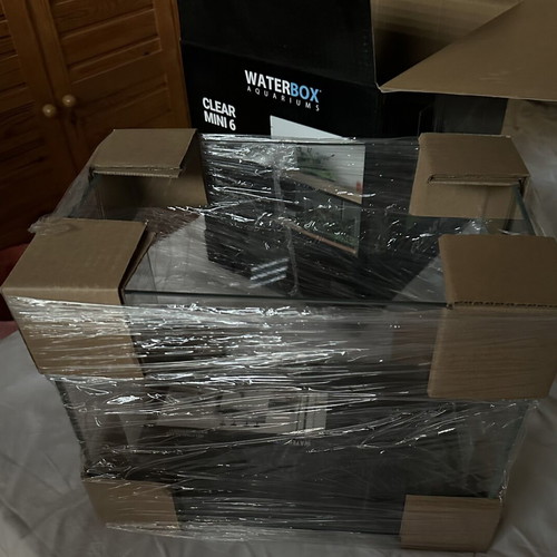 Waterbox Clear Mini 6 Aquarium like new, 20 liters