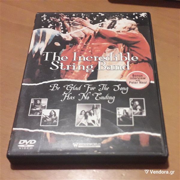  Incredible Sting Band,  DVD, Be Glad for the Song ... '70