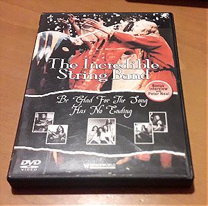 Incredible Sting Band,  DVD, Be Glad for the Song ... '70