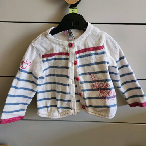 Orchestra baby girl cardigan used, up to 6 months, 67cm