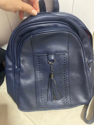 Backpack new blue with tag