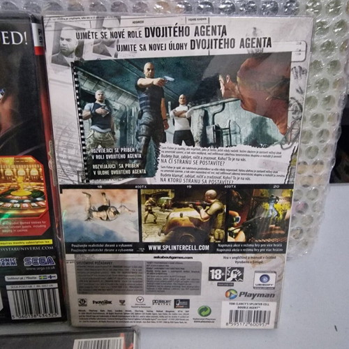 PC Games Lot Hitman Splinter Cell Phantasy Star Universe Illuminus New Sealed