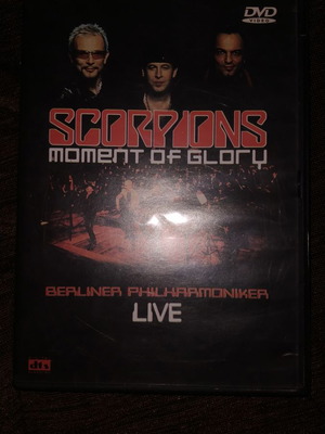Scorpions Moment Of Glory DVD μεταχειρισμένο, rock