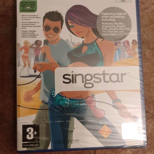 Singstar PlayStation 2 game new