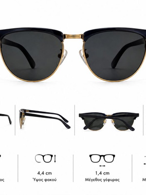Kurzenberger & Braun 70380 Vintage Sunglasses New Blue Marble Frame