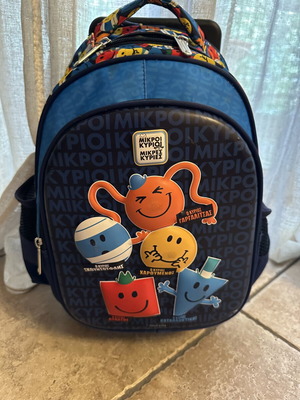 Trolley bag for toddlers used, Mikroi Kyrioi design
