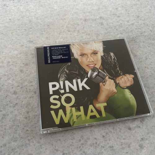 P!nk So What CD single, pop