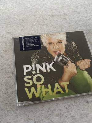 P!nk So What CD single, pop