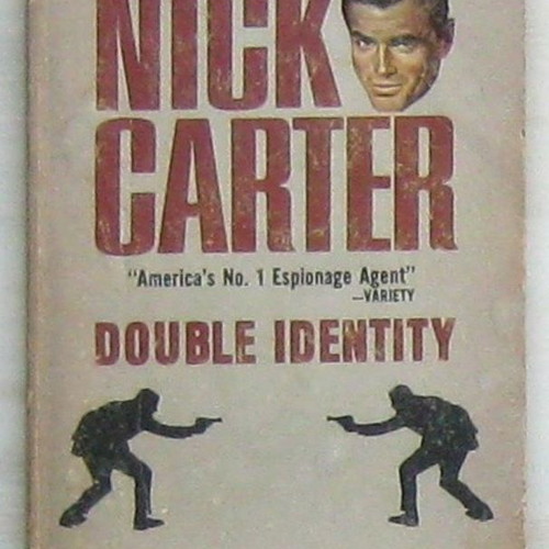 Nick Carter Double Identity book used