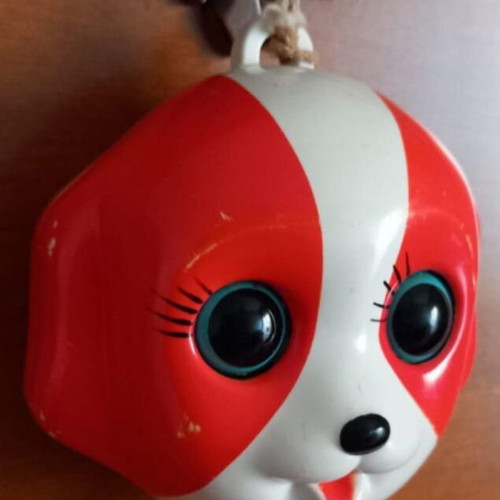 Vintage Sankyo musical toy dog used