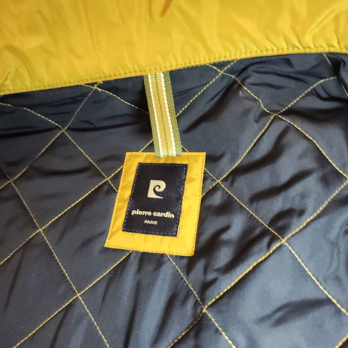 Pierre Cardin men's original yellow jacket new