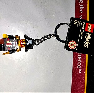 pirate captain lego keychain collectable