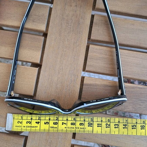 Moschino sunglasses used, white and black