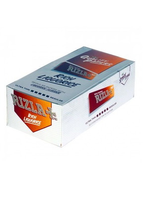 Rizla licorice rolling papers new, box of 50 sheets