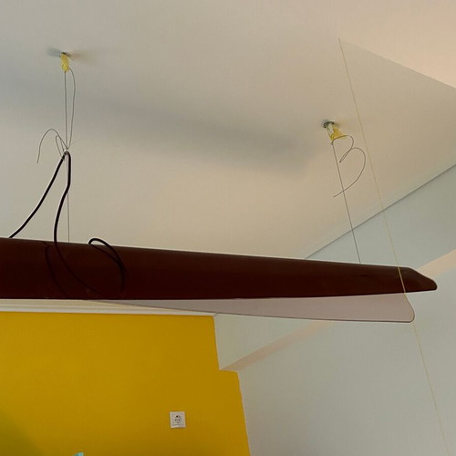 Ceiling light fixture for island or table, like new