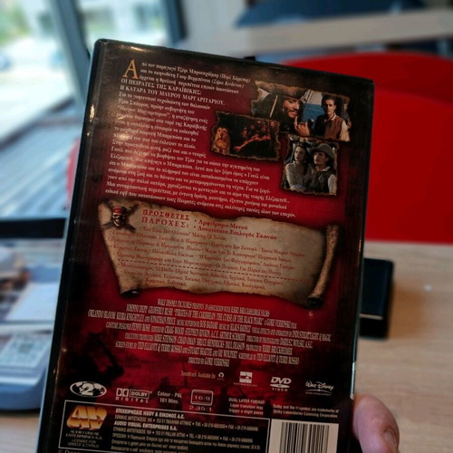 DVD Pirates of the Caribbean The Curse of the Black Pearl like new