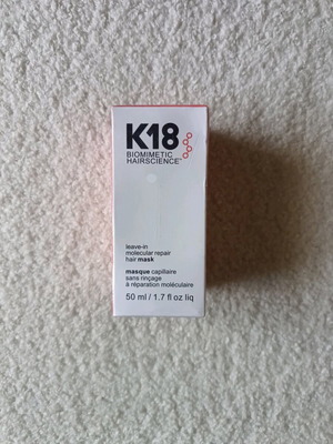 K18 Leave-in Molecular Repair Hair Mask New 50ml