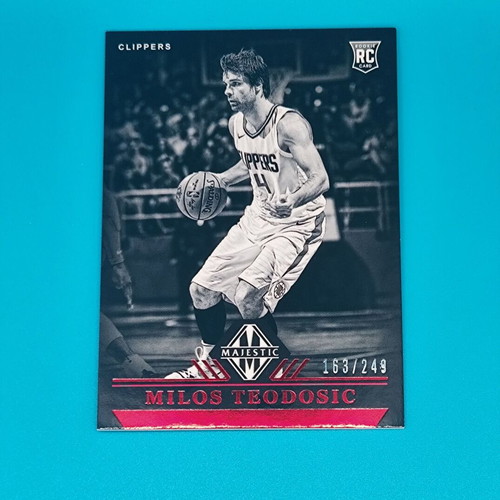 Milos Teodosic 2017-18 Panini Chronicles Majestic NBA Rookie Card new
