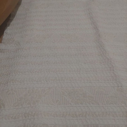 Woven quilt on loom 1960 like new