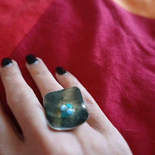Ring like new with liquid glass