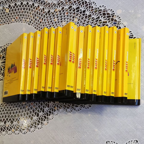 Muzzy interactive collection of 15 books with DVD like new