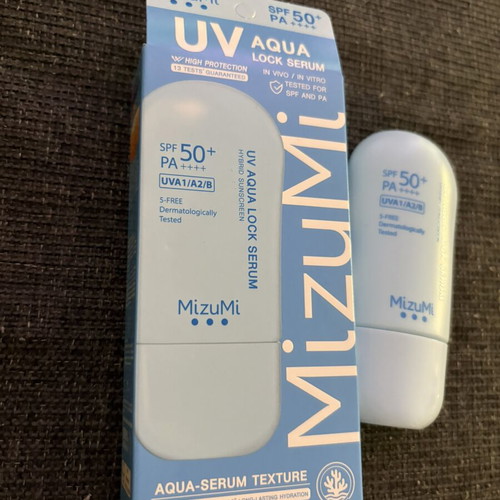 MizuMi UV Aqua Lock Serum new lightweight sunscreen