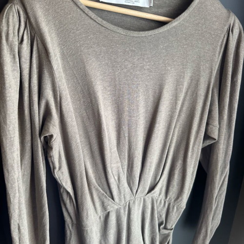 Iro linen dress like new, brown, size L