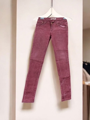 Vintage pink slim fit small pants new
