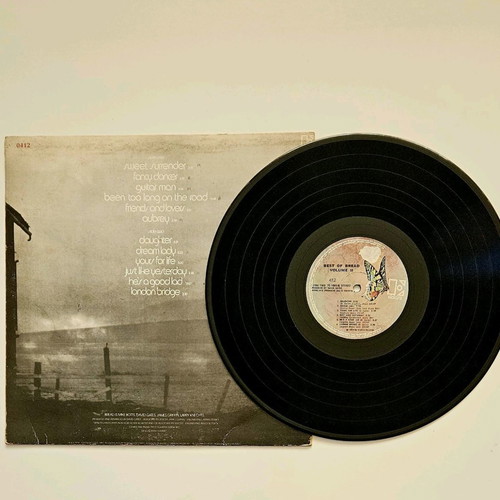 The Best Of Bread Volume 2 vinyl used Greek edition 1974