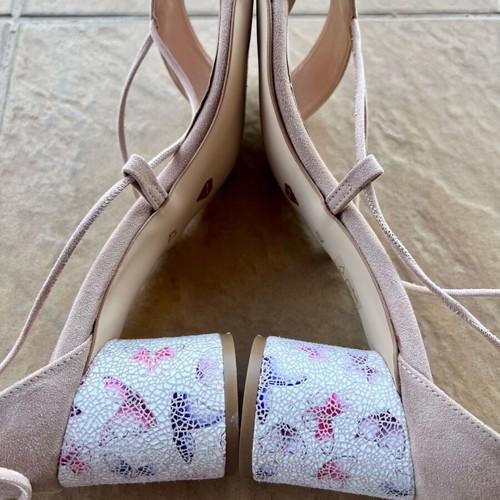 Mairi Boo for Envie pink sandals like new, size 42
