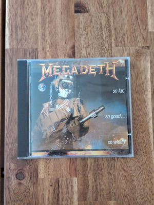 Megadeth So Far, So Good... So What! CD σαν καινούργιο, 1988 Capitol Records