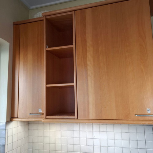 Miele Upper Cabinets and 2 Drawer Columns used