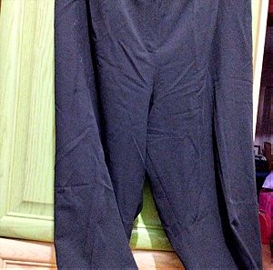 La redoute Taillissime Παντελόνι μαύρο κρεπ γυναικείο μεταχειρισμένο νούμερο 60