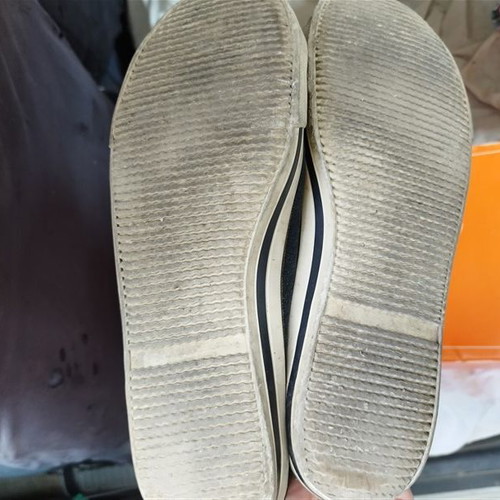 Canvas boots used size 42 gray and black